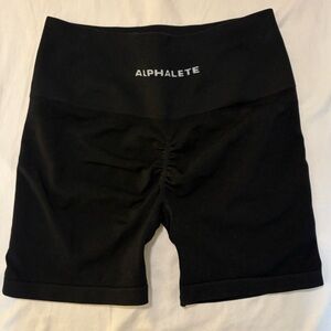 Alphalete Black Seamless Shorts